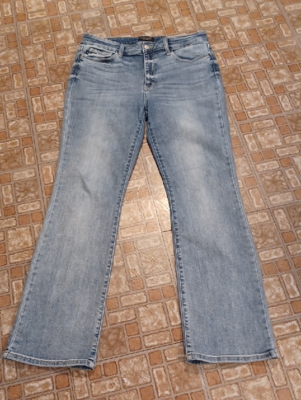 Judy Blue Light Blue Flare Jeans Size 15/32